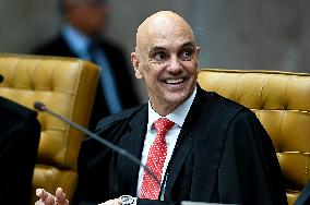 Brazil's Supreme Court, STF Minister Alexandre De Moraes Clashes With Elon Musk