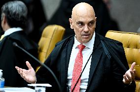 Brazil's Supreme Court, STF Minister Alexandre De Moraes Clashes With Elon Musk