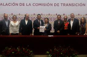 Clara Brugada, Mexico City's Elected Head Of Government, Installs Transition Table Of The Capital's Government