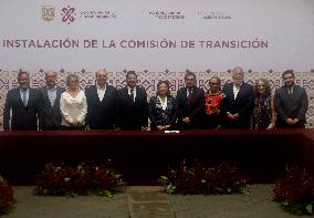 Clara Brugada, Mexico City's Elected Head Of Government, Installs Transition Table Of The Capital's Government