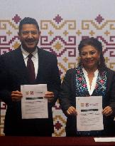 Clara Brugada, Mexico City's Elected Head Of Government, Installs Transition Table Of The Capital's Government