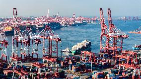 Qingdao Port  Qianwan Container Terminal