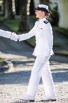 Princess Leonor At Navy Training School - Spain