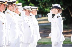 Princess Leonor At Navy Training School - Spain