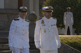 Princess Leonor At Navy Training School - Spain