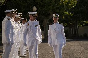 Princess Leonor At Navy Training School - Spain