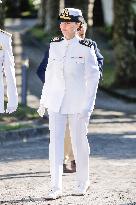 Princess Leonor At Navy Training School - Spain