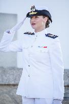 Princess Leonor At Navy Training School - Spain