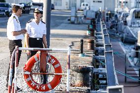 Princess Leonor At Navy Training School - Spain