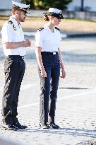 Princess Leonor At Navy Training School - Spain