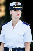 Princess Leonor At Navy Training School - Spain