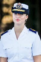 Princess Leonor At Navy Training School - Spain