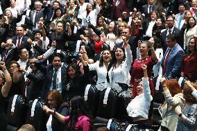 Constitutive Session Of The LXVI Legislature Of The Chamber Of Deputies