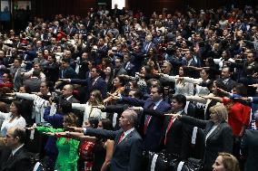 Constitutive Session Of The LXVI Legislature Of The Chamber Of Deputies