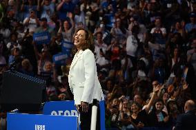 Harris For President Campaign Rally With Vice President, Kamala Harris In Savannah Georgia