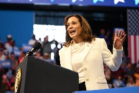 Harris For President Campaign Rally With Vice President, Kamala Harris In Savannah Georgia