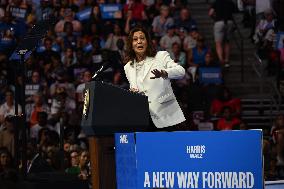 Harris For President Campaign Rally With Vice President, Kamala Harris In Savannah Georgia