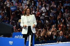 Harris For President Campaign Rally With Vice President, Kamala Harris In Savannah Georgia