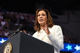 Harris For President Campaign Rally With Vice President, Kamala Harris In Savannah Georgia