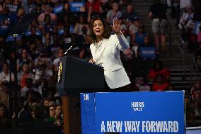 Harris For President Campaign Rally With Vice President, Kamala Harris In Savannah Georgia