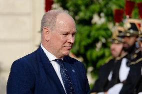 French President Emmanuel Macron Receives Heads Of State, Government And International Organisations At The Elysée Palace Ahead