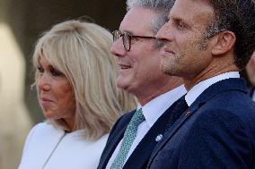 French President Emmanuel Macron Receives Heads Of State, Government And International Organisations At The Elysée Palace Ahead