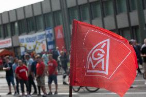 Strike At Thyssenkrupp Steel In Duisburg