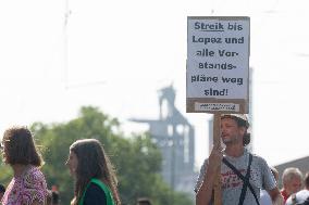 Strike At Thyssenkrupp Steel In Duisburg