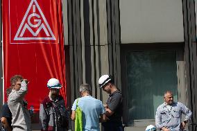 Strike At Thyssenkrupp Steel In Duisburg