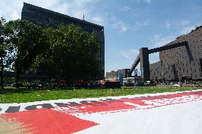 Strike At Thyssenkrupp Steel In Duisburg