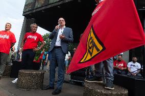 Strike At Thyssenkrupp Steel In Duisburg