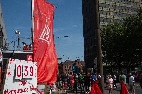 Strike At Thyssenkrupp Steel In Duisburg