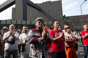 Strike At Thyssenkrupp Steel In Duisburg