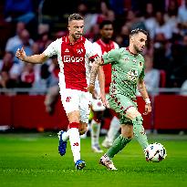 Ajax v Jagiellonia Bialystok - UEFA Europa League Play-Offs Second Leg