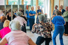 Queen Maxima Opens A Socio-Cultural Center - Netherlands