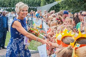 Queen Maxima Opens A Socio-Cultural Center - Netherlands