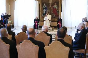 Pope Francis Holds A Private Audience - Vatican