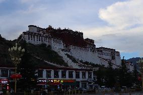 Potala Palace in Lhasa