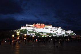 Potala Palace in Lhasa