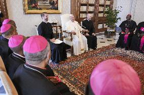 Pope Francis Holds A Private Audience - Vatican