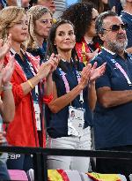 Paris 2024 Paralympics - Wheelchair Basketball - Queen Letizia