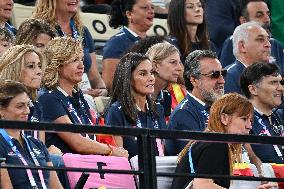 Paris 2024 Paralympics - Wheelchair Basketball - Queen Letizia