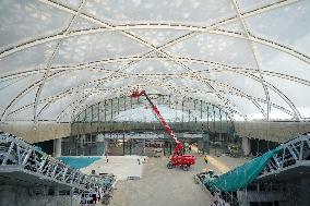 Construction Site For A Transport Center - Beijing