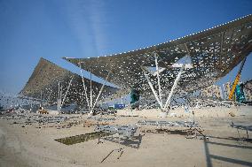 Construction Site For A Transport Center - Beijing