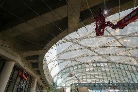 Construction Site For A Transport Center - Beijing