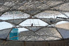 Construction Site For A Transport Center - Beijing