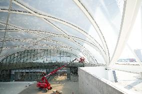 Construction Site For A Transport Center - Beijing