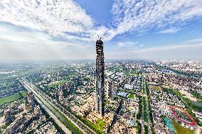 World's First Unfinished Building in Tianjin