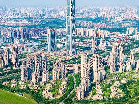 World's First Unfinished Building in Tianjin