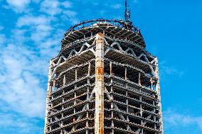 World's First Unfinished Building in Tianjin